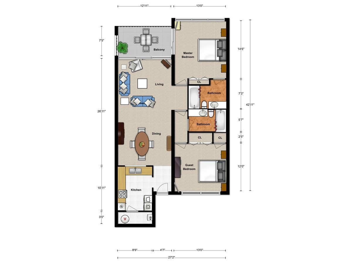 Amelia Island Oceanfront 2 Master Suites American Beach Екстер'єр фото
